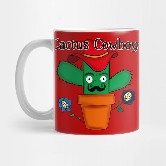 Cactus Cowboy by DitzyDonutsDesigns